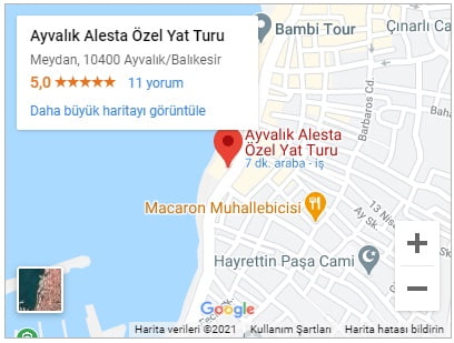 Alesta Tekne Turu Ayvalık